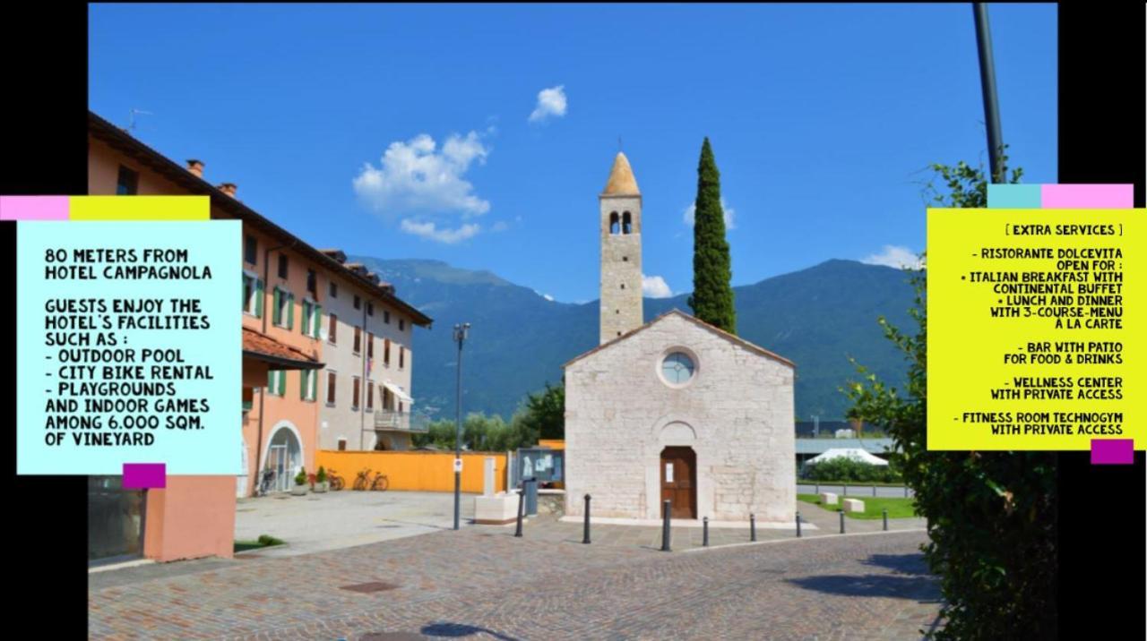 Appartamento Campagnola Mansardato Riva del Garda Bagian luar foto